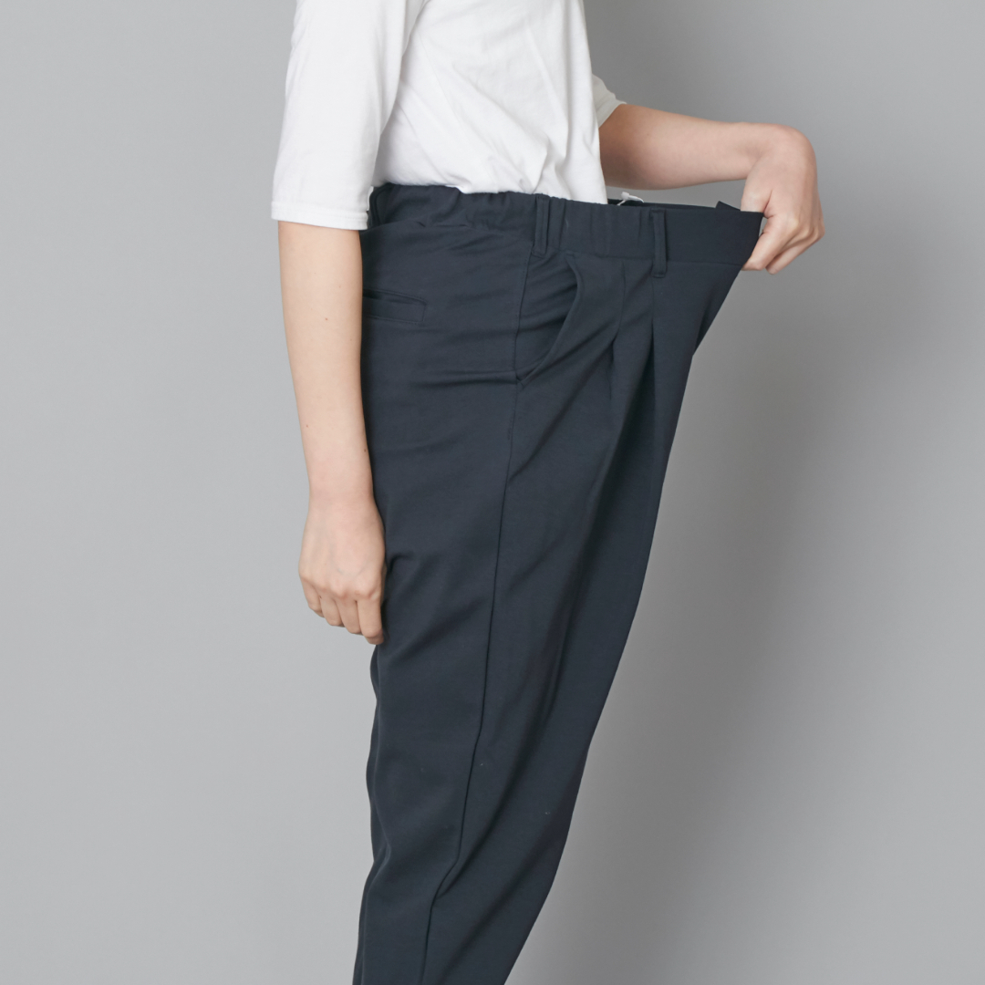 WESTWOOD OUTFITTERS/きれいめポンチのタックテーパードパンツ